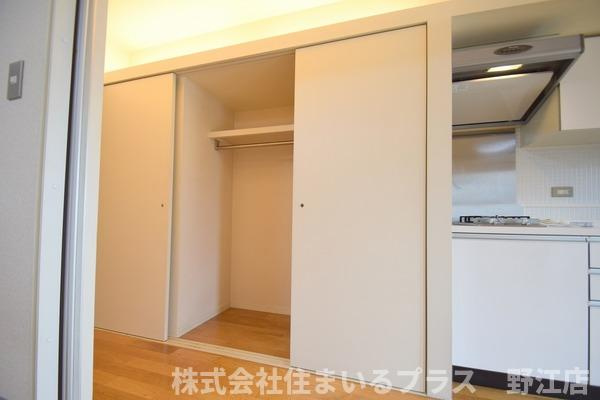 M+FLATSの収納