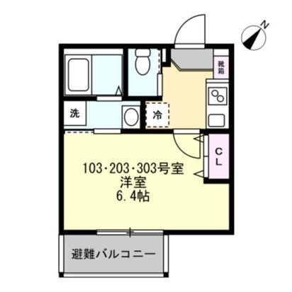 【間取り】 | ベイルーム小田急相模原(ベイルームオダキュウサガミハラ)