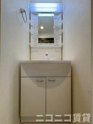 【独立洗面台】 | ハーモニーテラス早宮Ⅱ | 別号室イメージの為、現状を優先致します。