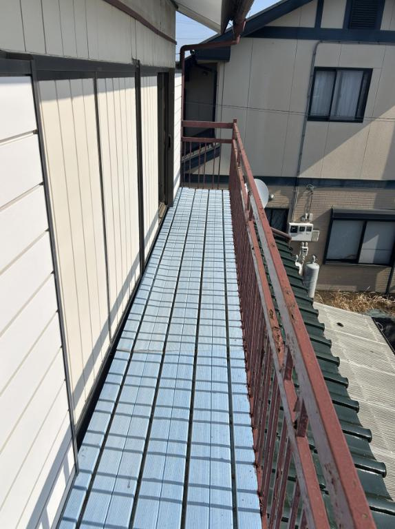 那珂市菅谷　中古戸建のバルコニー