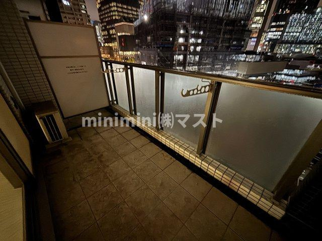 NORTH VILLAGE壱番館のバルコニー