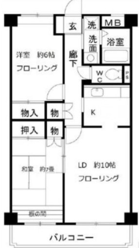 ルミエールドゥ加平の間取り|間取りです。