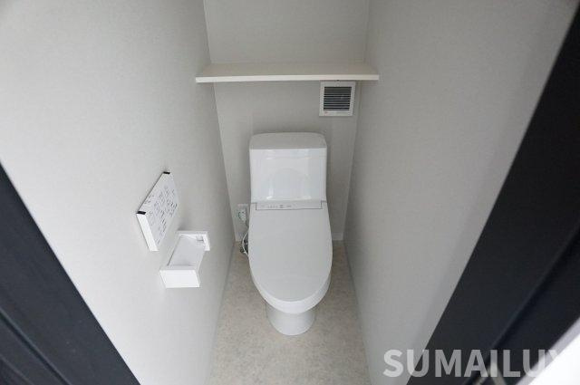 熊本市北区龍田弓削１丁目のアパートのトイレ