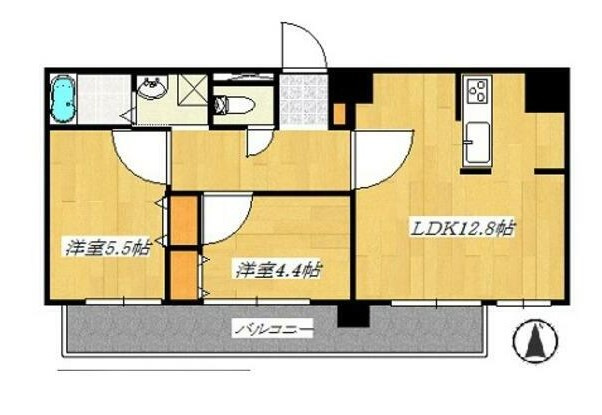【間取り】 | 広友川口マンション
