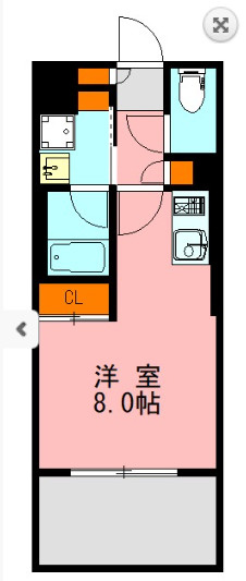 【間取り】 | LANDIC　M3418
