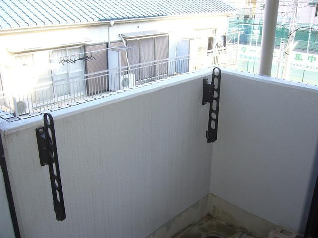 川崎市多摩区宿河原２丁目の賃貸マンションのバルコニー