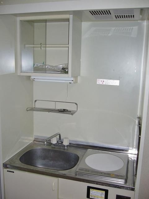 川崎市多摩区宿河原２丁目の賃貸マンションのキッチン