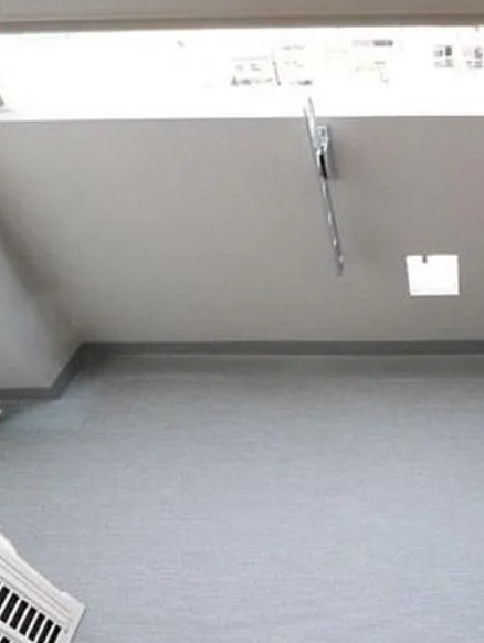 プラシア北千住のバルコニー