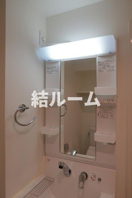 豊島区東池袋２丁目の賃貸マンションの洗面所
