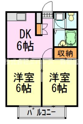 【間取り】 | ピア大杉