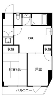 【間取り】 | 町田第二ファミール | 間取りです。