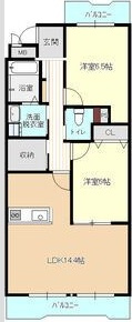 稲熊ビルの間取り