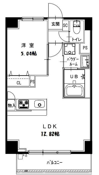 GRACE HILLの間取り|間取りです。