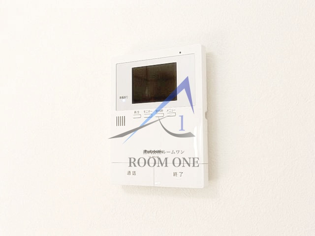 大田区東馬込１丁目住宅のセキュリティ|モニター付インターホンです。