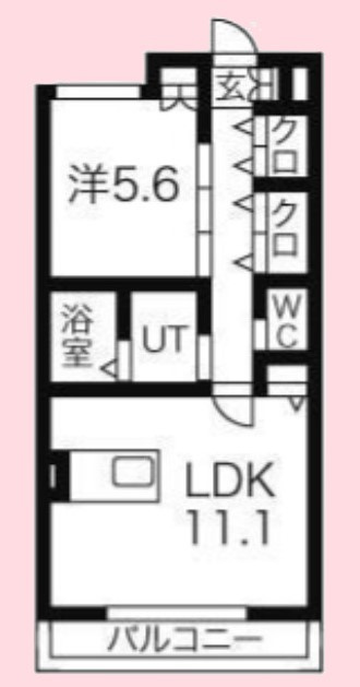 グランドウール　S・Kの間取り