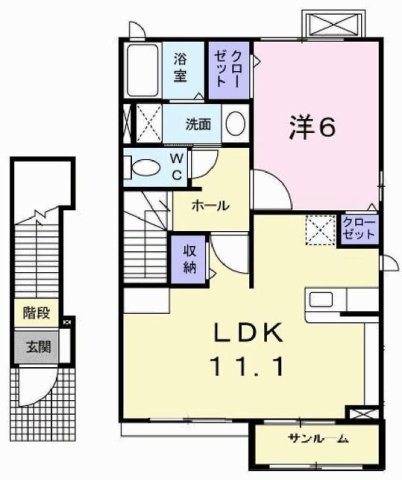 グランデ　フォルトゥーナの間取り
