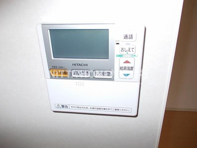 リーベの設備|追炊き給湯パネルです＊