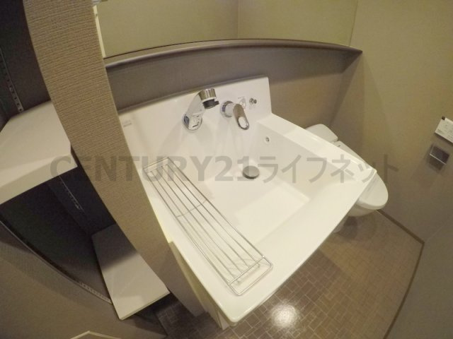 【独立洗面台】 | ミュプレ江坂