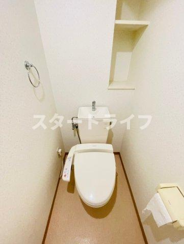 大阪市淀川区木川東１丁目の賃貸マンションのトイレ