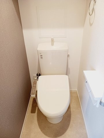 ヒカルサ笠幡のトイレ|清潔感のあるトイレです