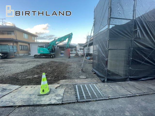 ＜建築条件なし売地＞　福島市舘ノ前1期　第三小・第三中