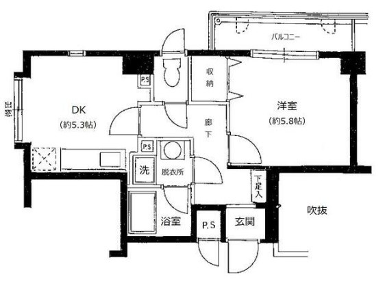 トーア杉並の間取り