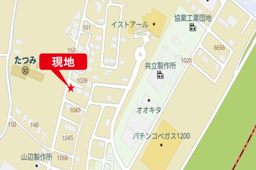 安曇野市豊科高家　中古戸建ての地図|駅までの道のりご確認いただけます。