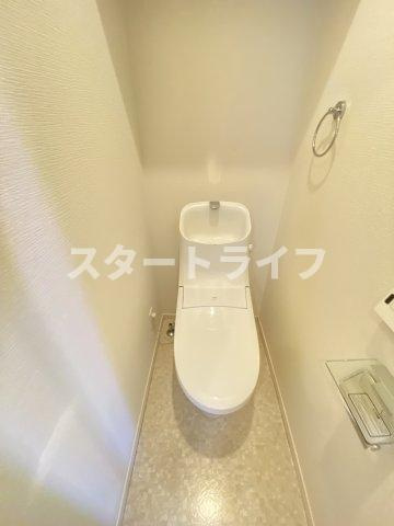 大阪市淀川区宮原５丁目の賃貸マンションのトイレ