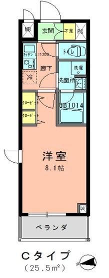 【間取り】 | ラフィネジュ大森