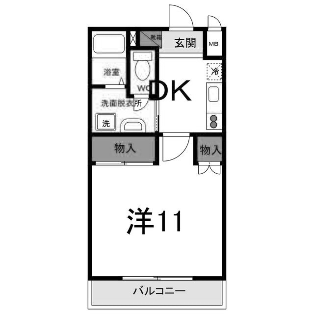 シャルム21の間取り