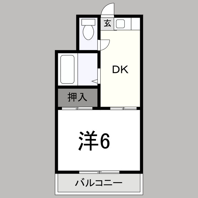 コーポ小笠原の間取り