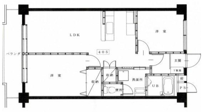 【間取り】 | 第3メゾン小茂根