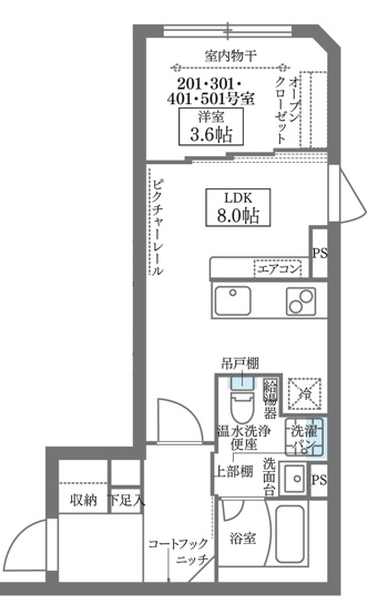 【間取り】 | COCOCUBE大井町