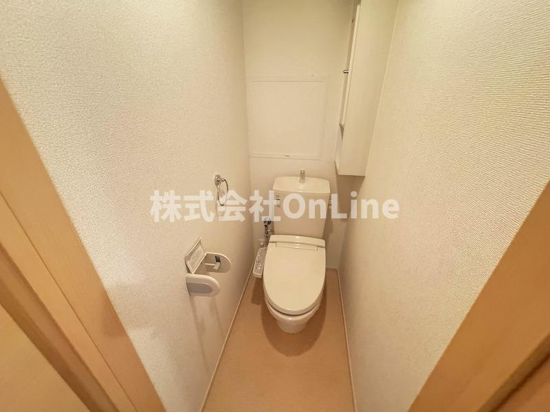 東大阪市新家中町のアパートのトイレ
