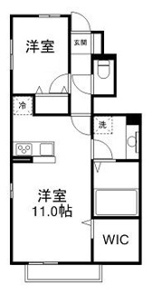 【間取り】 | エスポワールK | 間取りです。