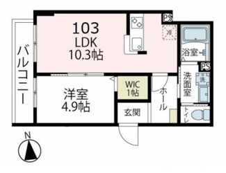 【間取り】 | ラシーネＯＮＥＰＡＲＫＰＬＡＣＥⅢ