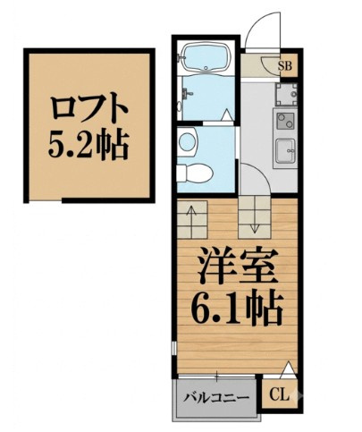 レグジー東船橋の間取り
