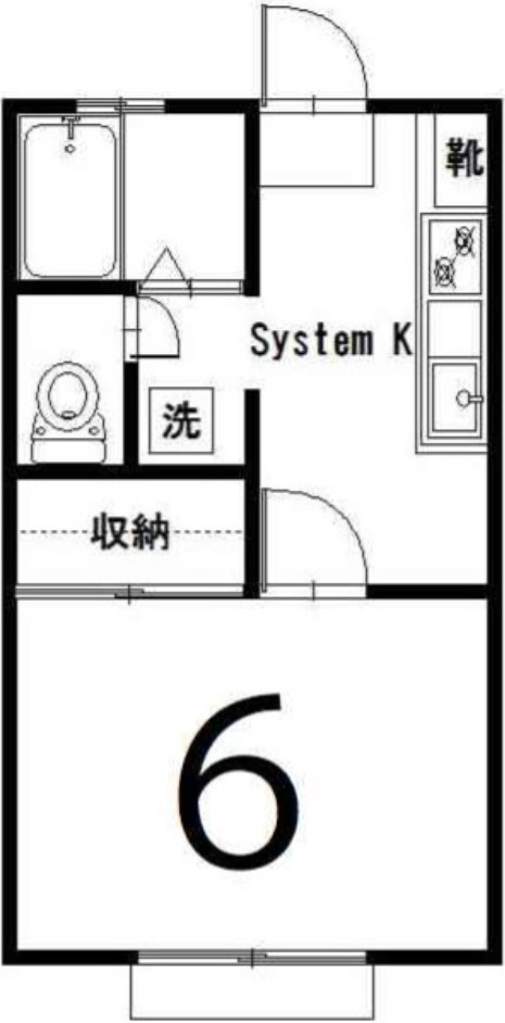グリーンコート の間取り|間取りです。