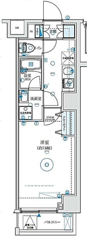 プレニーズ五反野MAXIVの間取り|間取りです。
