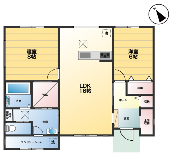 【間取り】 | 加須市上樋遣川　中古戸建