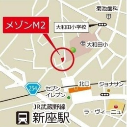 【地図】 | メゾンＭ２