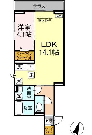 【間取り】 | Ｄ-ＳＯＬＡＣＥ祐光