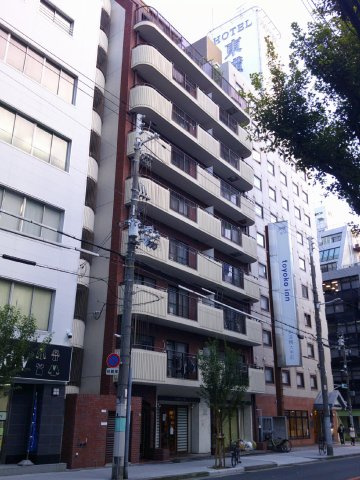 大阪市中央区内淡路町１丁目の賃貸マンションの外観