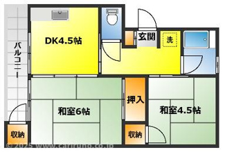 【間取り】 | 田中ハイツ
