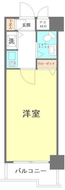 ライオンズマンション大島の間取り|間取りです。
