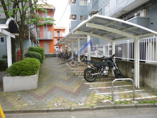 ネバーランドのその他共用部分|駐輪場です。