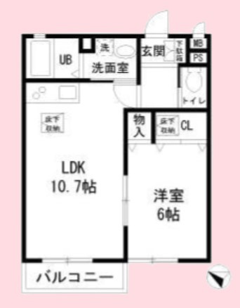 ロイヤルパークの間取り