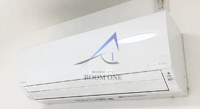 信川ハイツの設備|エアコン付きです。