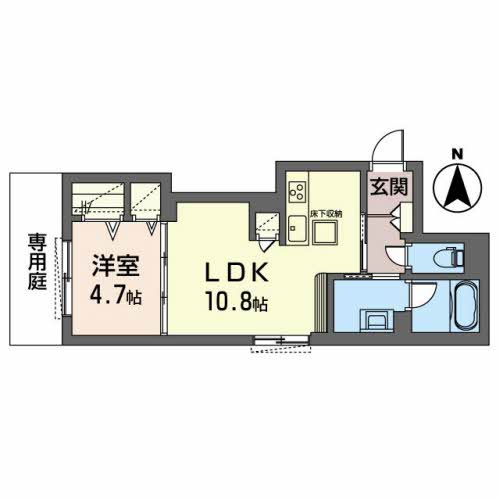 シャーメゾン アベリアの間取り