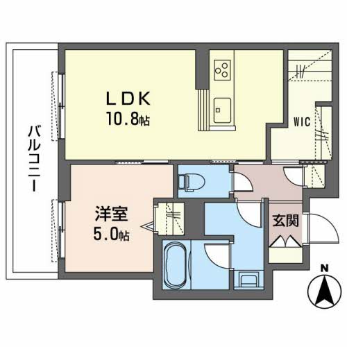 シャーメゾン アベリアの間取り